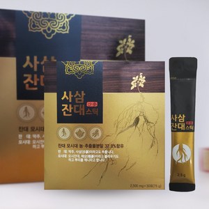 사삼잔대스틱 2.5g x 30포 1상자, 75g, 1개