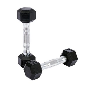 아리프 냄새없는 PEV 헥사곤 덤벨, 1kg, 2개