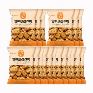 청우식품 알찬보리건빵, 90g, 24개