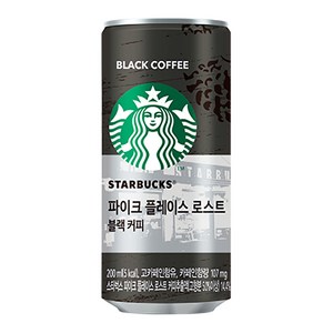 스타벅스 파이크플레이스 블랙, 200ml, 36개