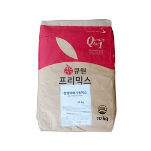 큐원 찹쌀 꽈배기용 믹스 10kg(베이커리 제빵 와플), 찹쌀 꽈배기용 믹스_10kg, 10kg, 1개