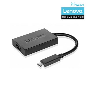 레노버 USB-C to HDMI 어댑터, GX90M44576, 1개