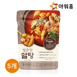 아워홈 얼큰한 알탕 400g, 5개