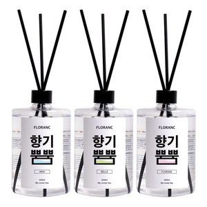 플로랑 대용량 디퓨저 향기뿜뿜 500ml 3개 세트, #12_디퓨저 라벤더멜론향 3세트