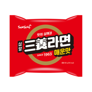 삼양라면 매운맛 120g, 40개