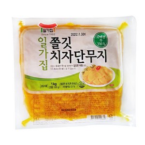 일미 쫄깃 치자단무지 1Kg, 1개