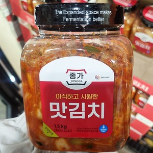 아삭하고 시원한 종가 맛김치, 1.2kg, 1개