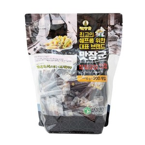 태성푸드 맛장군 참 달코미 간장 1.2kg (6g x 200개입) 미니 일회용, 1개