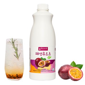 엔칸토 패션후르츠 베이스 농축원액 에이드 카페음료, 180ml, 1개