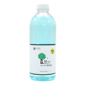 에스엔비 30s 항균 핸드워시 500ml/1000ml 본품/리필, 파우더향 리필 1000ml, 1개, 1L