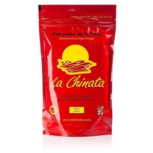 스페인 라치나타 LA CHINATA SWEET SMOKED PAPRIKA 스위트 훈제 파프리카 가루, 500g, 1개