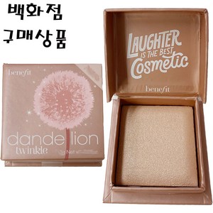 베네피트 Wanderful world 블러셔full size 3g-단델리온 트윙클색상(샴페인핑크) 하이라이터, 1개