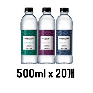 휘오 다이아몬드 EC 네추럴 미네랄 워터, 500ml, 20개