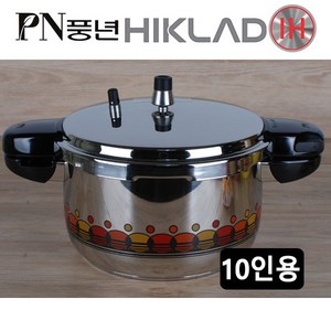 PN풍년 비엔나IH압력솥 10인용(HVPC-10) 풍년압력밥솥 스텐압력솥, 1개, 스텐(혼합), 5.3L