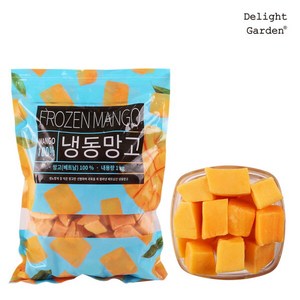 [딜라잇가든] 냉동 망고(다이스드)25mm 1kg x 3, 3개