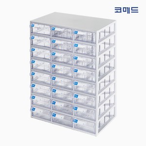 코메드 CMD-500-8 멀티박스 24칸 투명서랍장