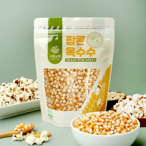 국내산 유기농 팝콘옥수수 400g, 1개