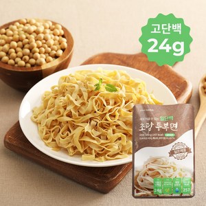 실온보관 가마솥 공법 일단백 초당 두부면, 100g, 5개