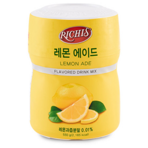 리치스 레몬 에이드 분말, 550g, 1개입, 9개