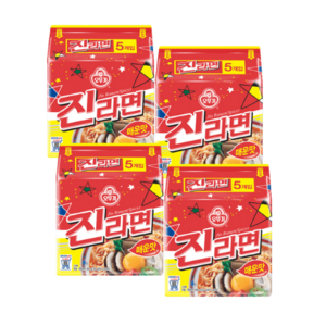 오뚜기 진라면 매운맛 120g, 20개