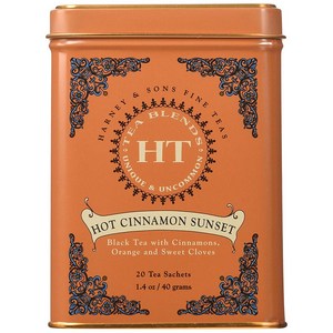 하니앤손스 카페인 핫 시나몬 선셋 홍차 블랙티 20개입 3팩 Haney & Sons Caffeinated Hot Cinnamon Sunset, 2g, 3개