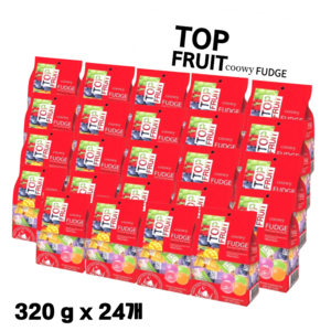 베트남 TOP FRUIT 젤리, 320g, 24개