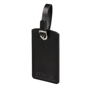 쌤소나이트 RECTANGLE LUGGAGE TAG X2 네임택 러기지택 BLACK