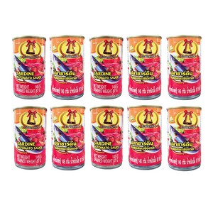 태국식품 골든벨 정어리 토마토소스 통조림 145g Golden Bell Sadines in tomato sauce, 10개