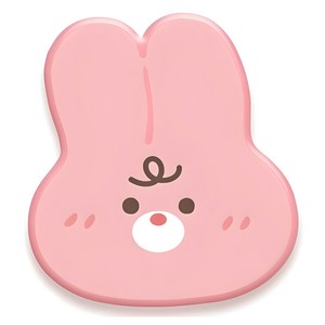 동물 캐릭터 아크릴 스마트톡, 토끼, 1개
