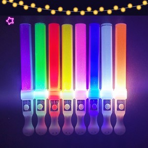 LED 막대 응원봉 10pcs 야광봉 응원도구, 10개, 주황색