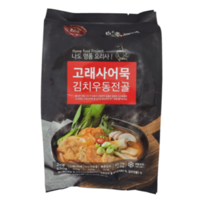 고래사어묵 김치우동전골 650g (2인분) 주문즉시배송, 1개