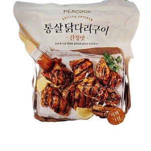 PEACOCK 피코크 통살 닭다리구이 간장맛 420g, 1개