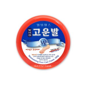 WHB 웰빙헬스 고운발--풋케어크림 풋크림, 1개입, 2개, 100g