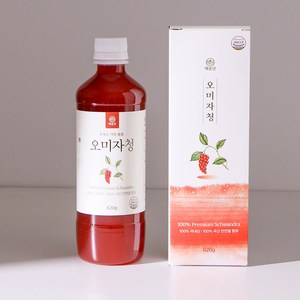 [국산 100%] 해솔당 문경 자일로스 오미자청 꿀 함유, 1개, 1개입, 620g