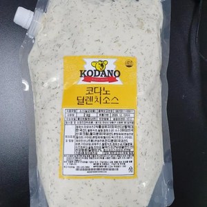 코다노 딜랜치소스 냉장 2Kg, 1개, 단품