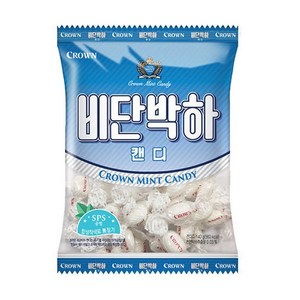 크라운 비단박하캔디, 140g, 20개