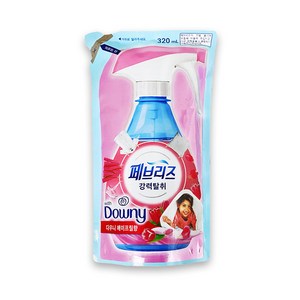 페브리즈 섬유 탈취제 다우니에어프릴향 리필, 320ml, 1개