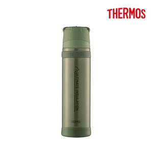 THERMOS 써모스 FFX-901K 산악전용 등산용보틀 시즌2 가벼운 휴대용 보온병 보냉병 900ml, 포레스트(FR), 1개