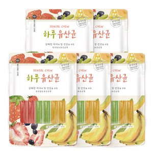 네츄럴코어 하루유산균 강아지 간식 혼합형 12p, 과일 혼합, 72g, 5개