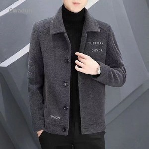 Cwadun Coat 남자 코트 가을과 겨울 두꺼운 칼라 재킷 남자의 겨울