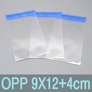 OPP봉투 9X12+4cm (200매)