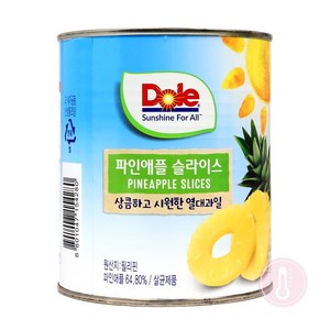 푸드올마켓_ 돌 파인애플 슬라이스 836g, 1개