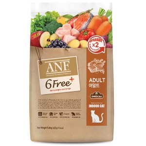 ANF 6Fee 캣 고양이사료 5.6kg, 어덜트, 1개