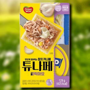 동원 튜나페 갈릭마요 통조림, 1개