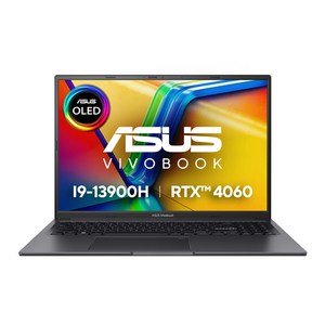 에이수스 2024 비보북 16X 코어i9 인텔 13세대 지포스 RTX 4060, 인디블랙, K3605VV-MX356, 1TB, 32GB, WIN11 Home