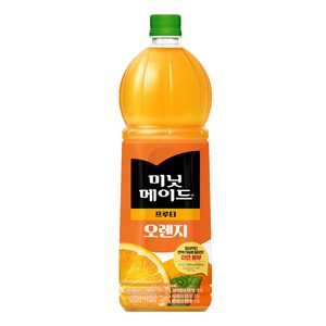 미닛메이드 오렌지주스 프루티, 12개, 1.5L