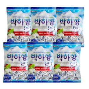 동아제과 박하향캔디, 300g, 6개