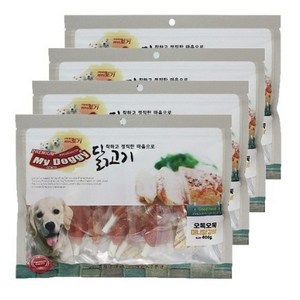 마이도기 프리미엄 강아지간식 400g, 미니닭갈비맛, 4개