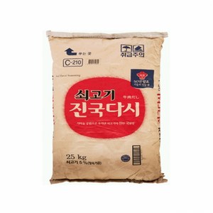 대상 쇠고기 진국다시, 1개, 25kg