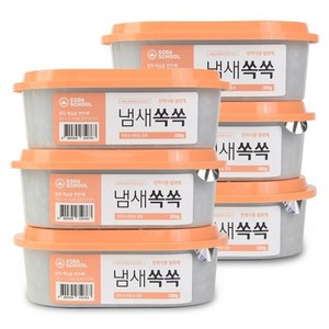 소다스쿨 반복사용 냄새쏙쏙 탈취제 선물세트 본품, 300g, 6개